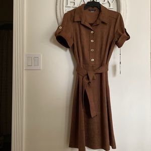 New faux suede Tommy Hilfiger dress